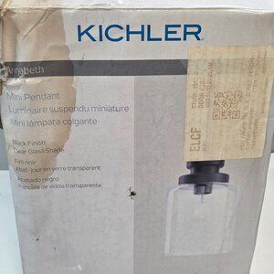 Kichler Annabeth Pendant hanging light  The little black dress of mini pendants,